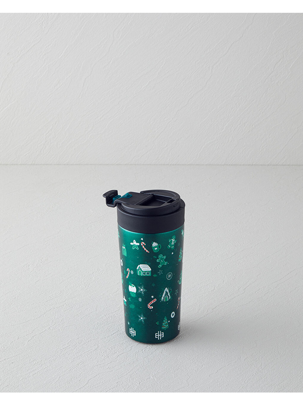 Good Mood New Year Çelik Travel Mug 380 ml Yeşil-1