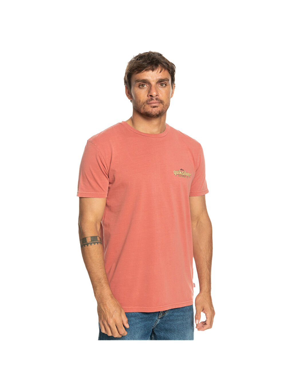 Quikwords Erkek Kırmızı Tişört-1