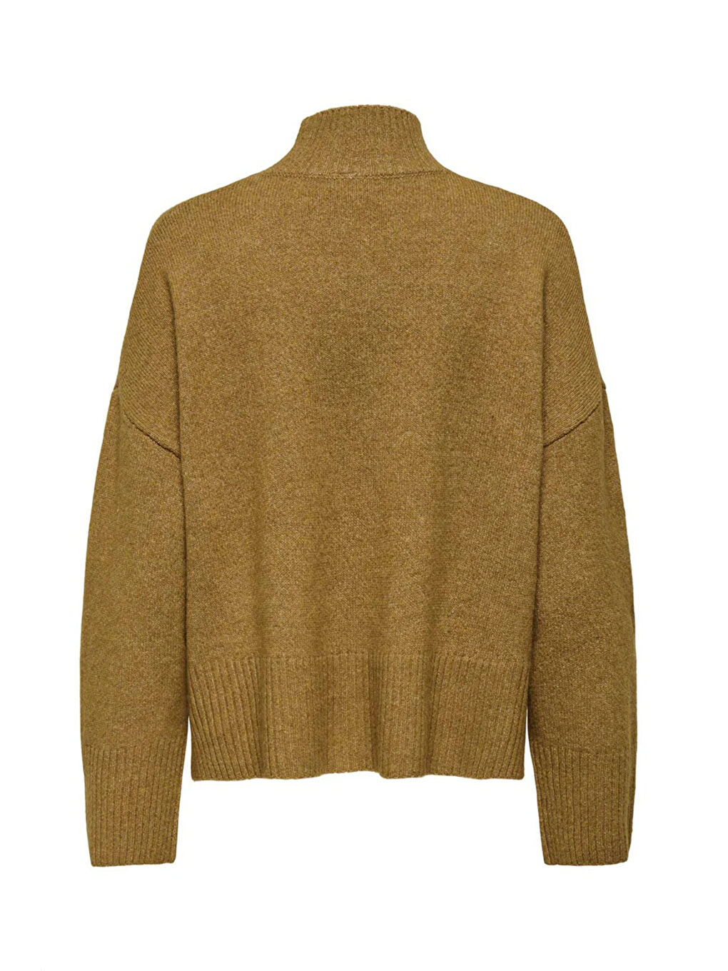 Kahverengi Onlwhitney Yün Karışım Regular Fit Kazak 15353184-1