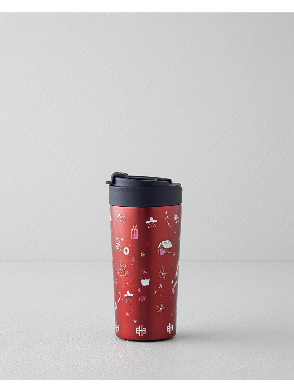 Good Mood New Year Çelik Travel Mug 380 ml Kırmızı