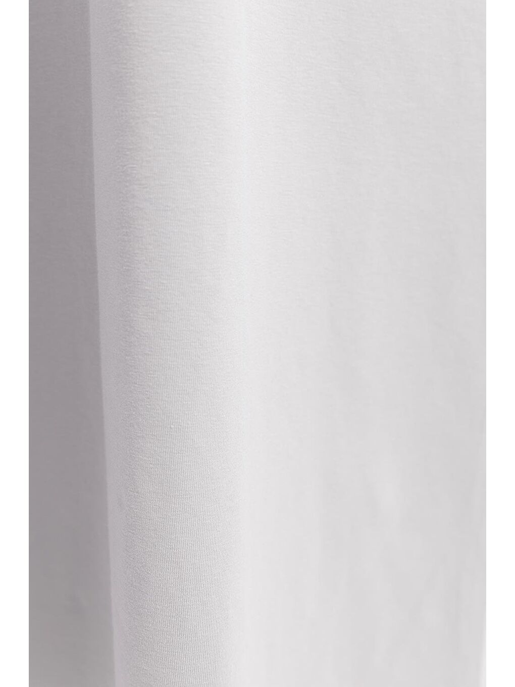 Gri-Pamuklu Bisiklet Yaka Kolsuz İçlik Elbise-4