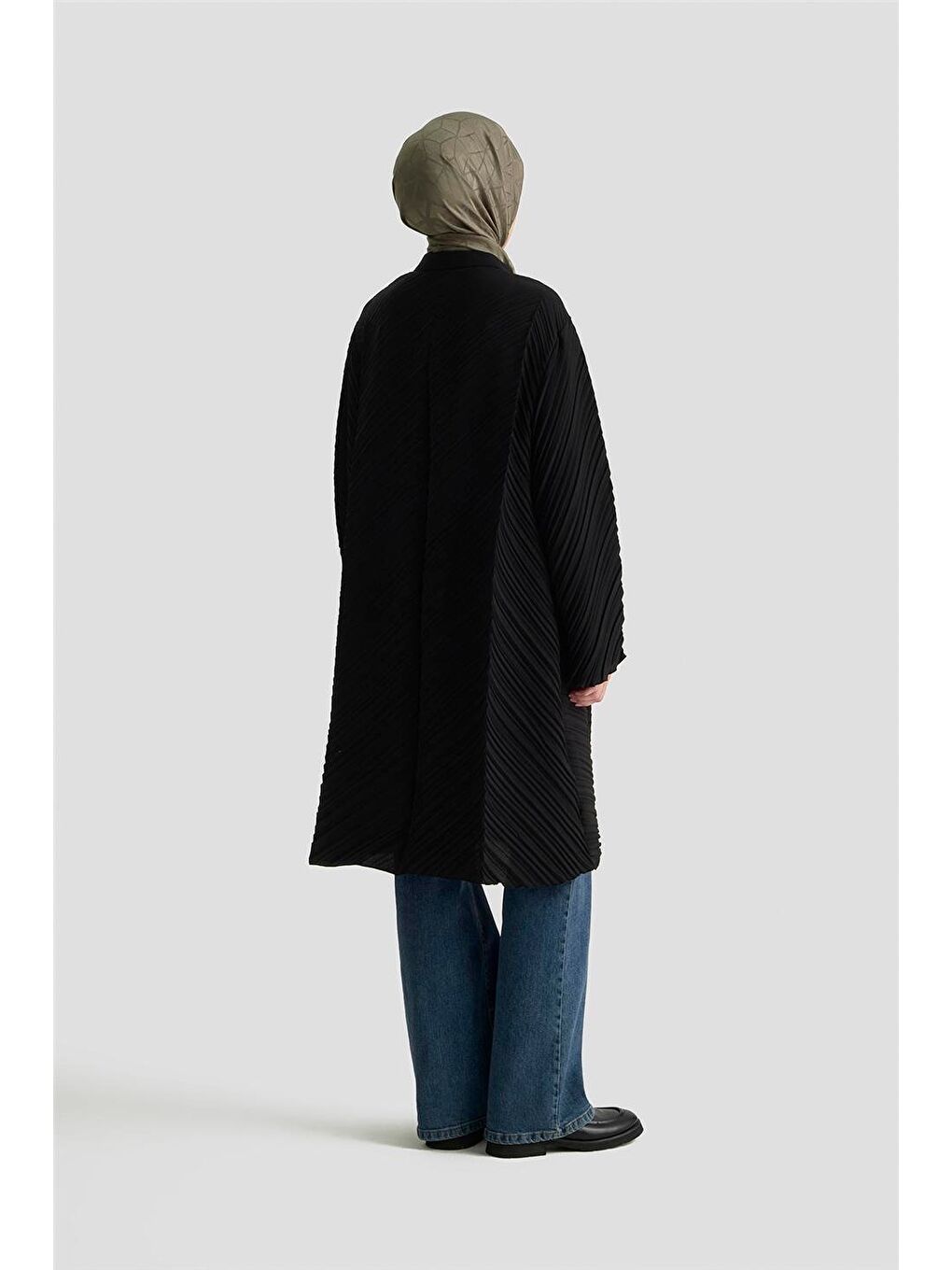 Piliseli Giy Çık 25K5010 Siyah-4