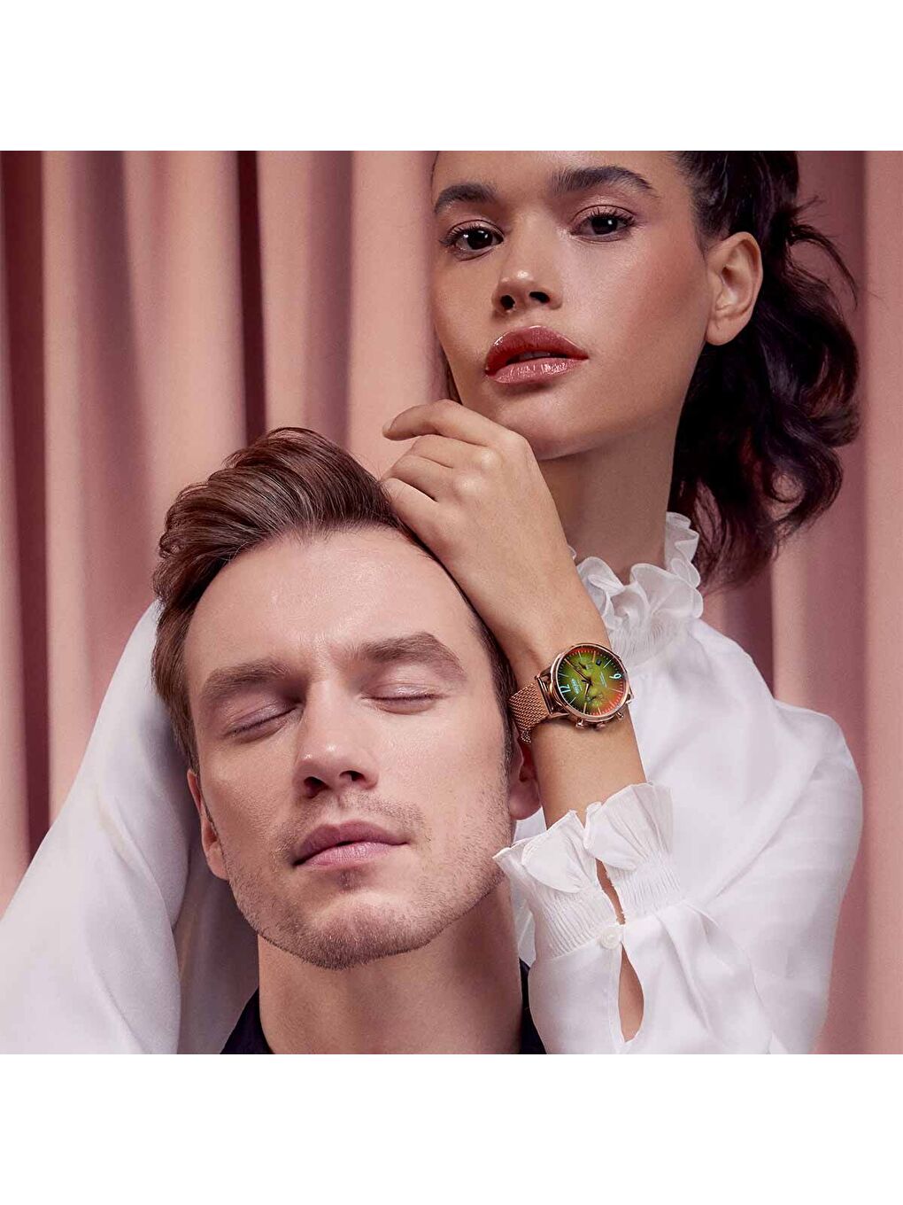 Pembe WWRC605 38 mm Kadın Kol Saati-4