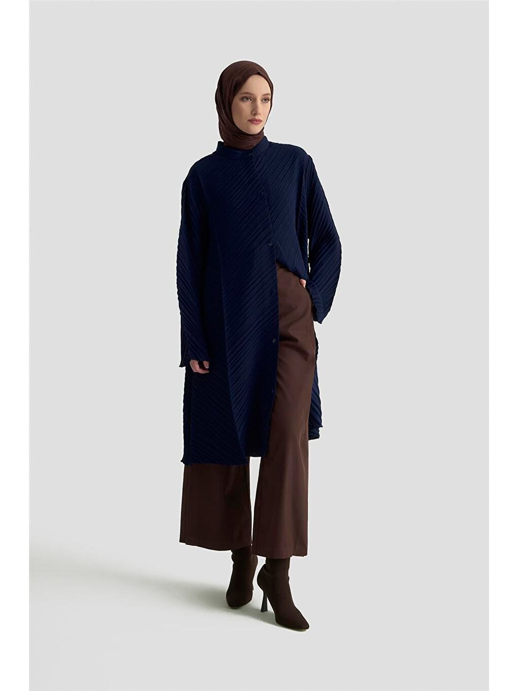 Piliseli Giy Çık 25K5010 Lacivert