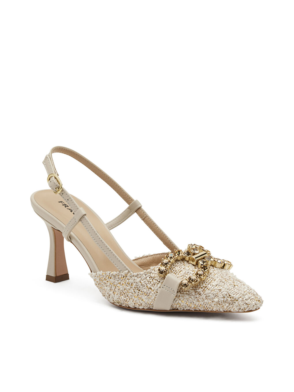 Bej Kadın Topuklu / Stiletto 82R7 FANCYplume ORObeige-1