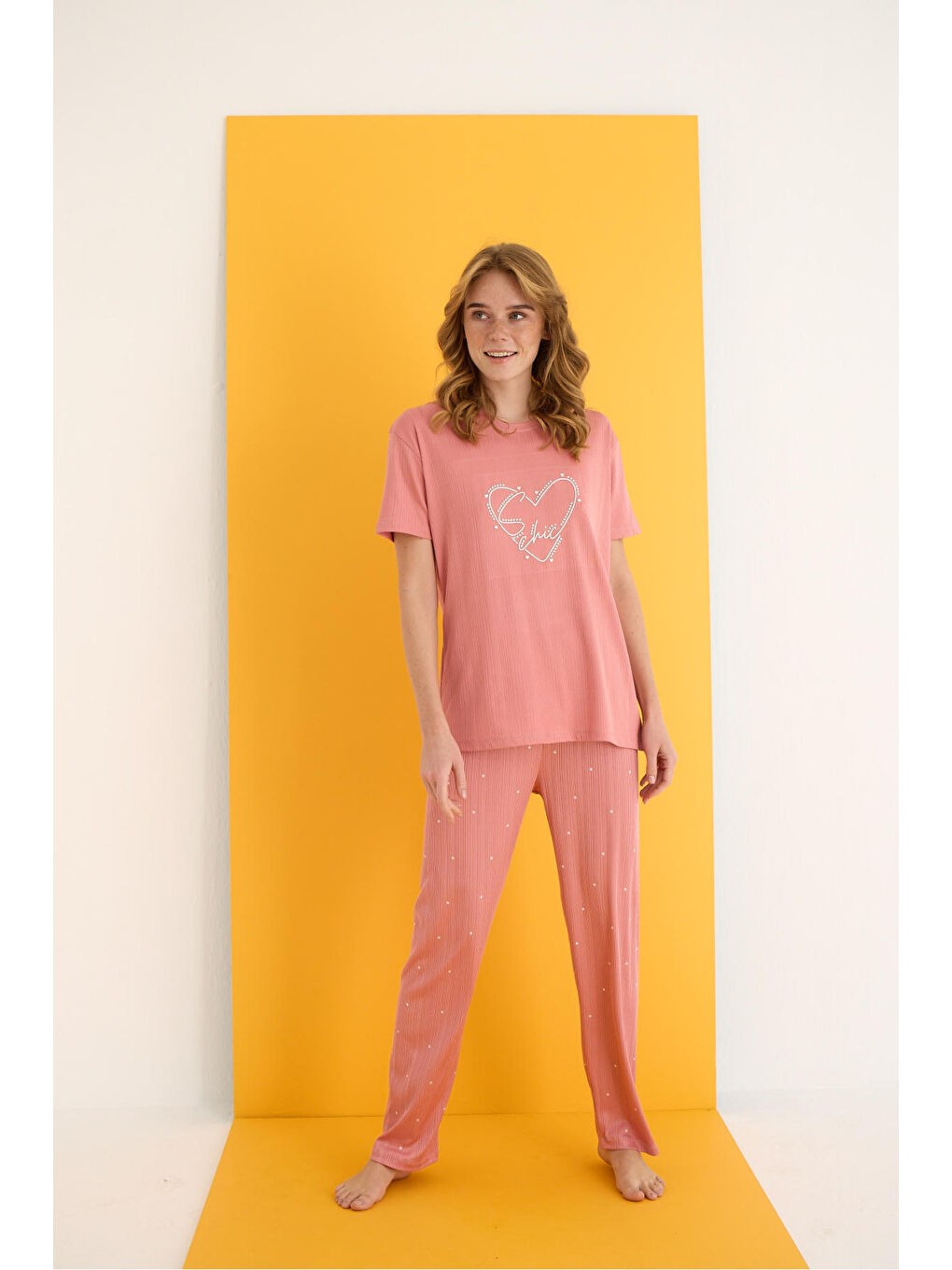 Lila Pegasus Pijama Takımı 7011-19-1
