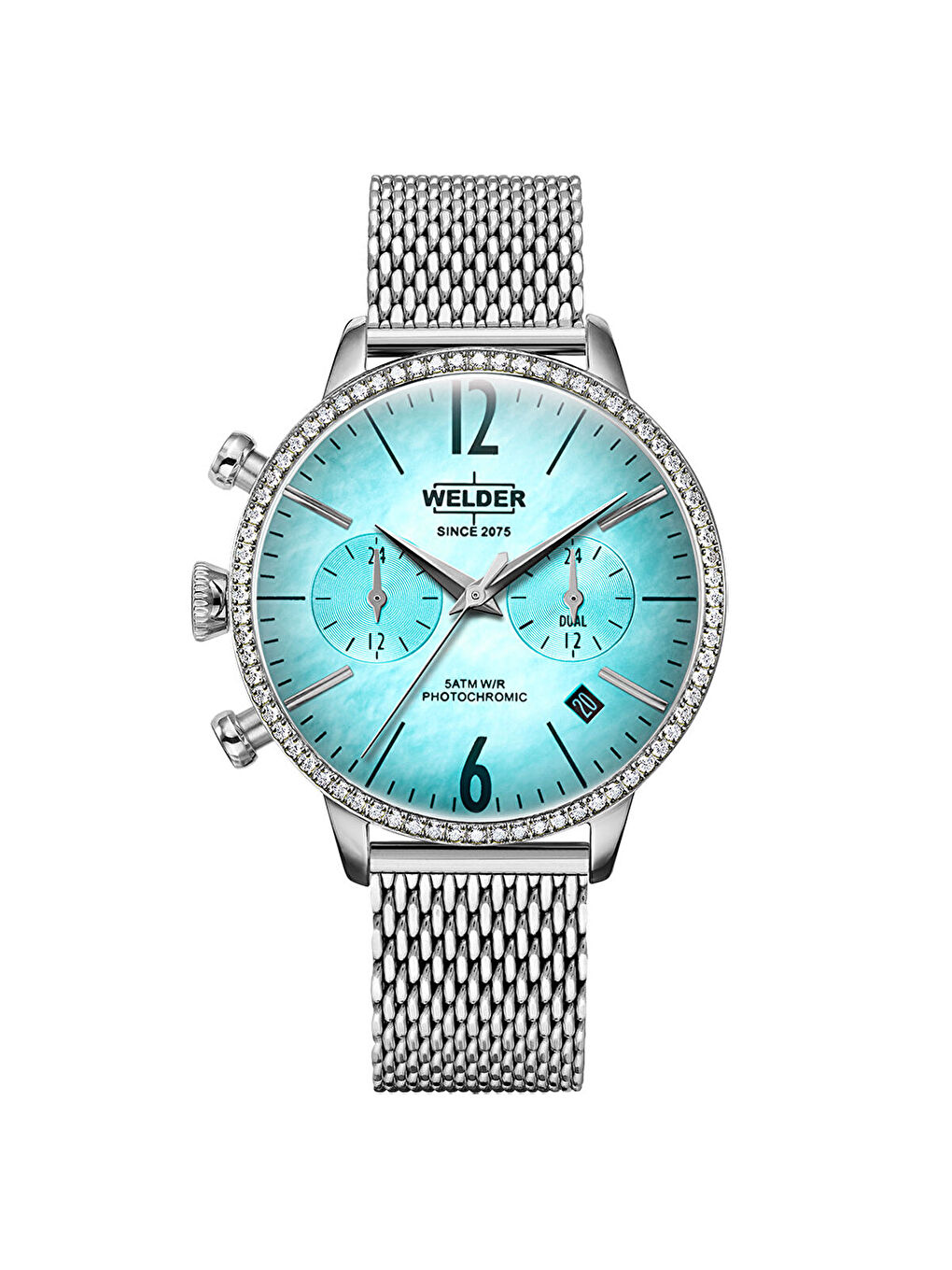 Gri WWRD100S 38 mm Pırlantalı Kadın Kol Saati