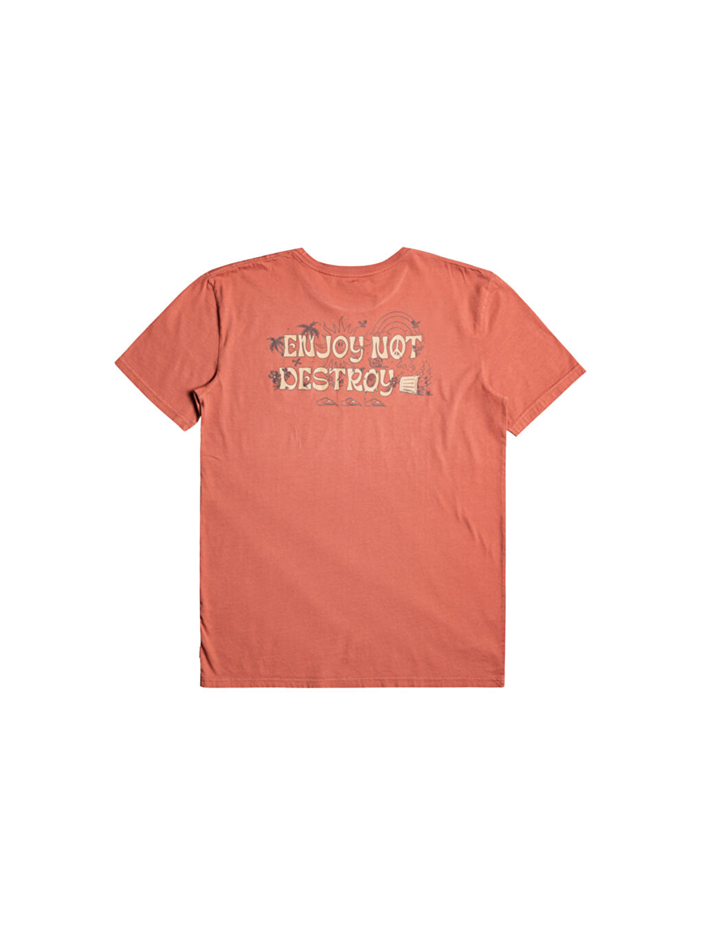 Enjoynotdestroy Erkek Kırmızı Tişört-2