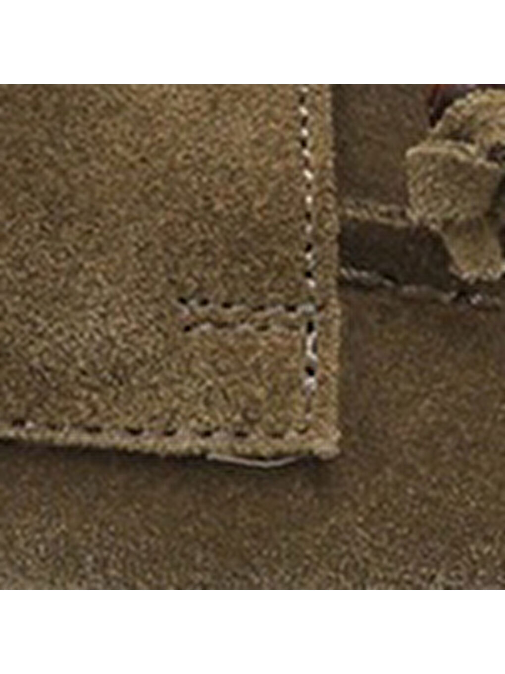 Yeşil Vicki Hakiki Deri Süet Bağcıklı Boncuklu Konfor Kadın Loafer Tekne Ayakkabısı-7