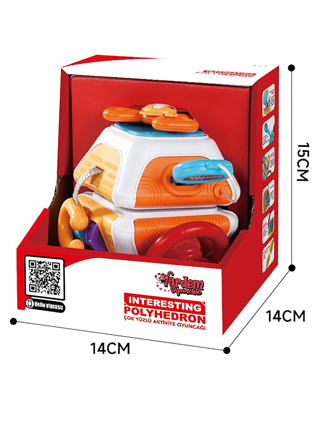 Eğitici Aktivite Oyuncağı Çok Renkli-2