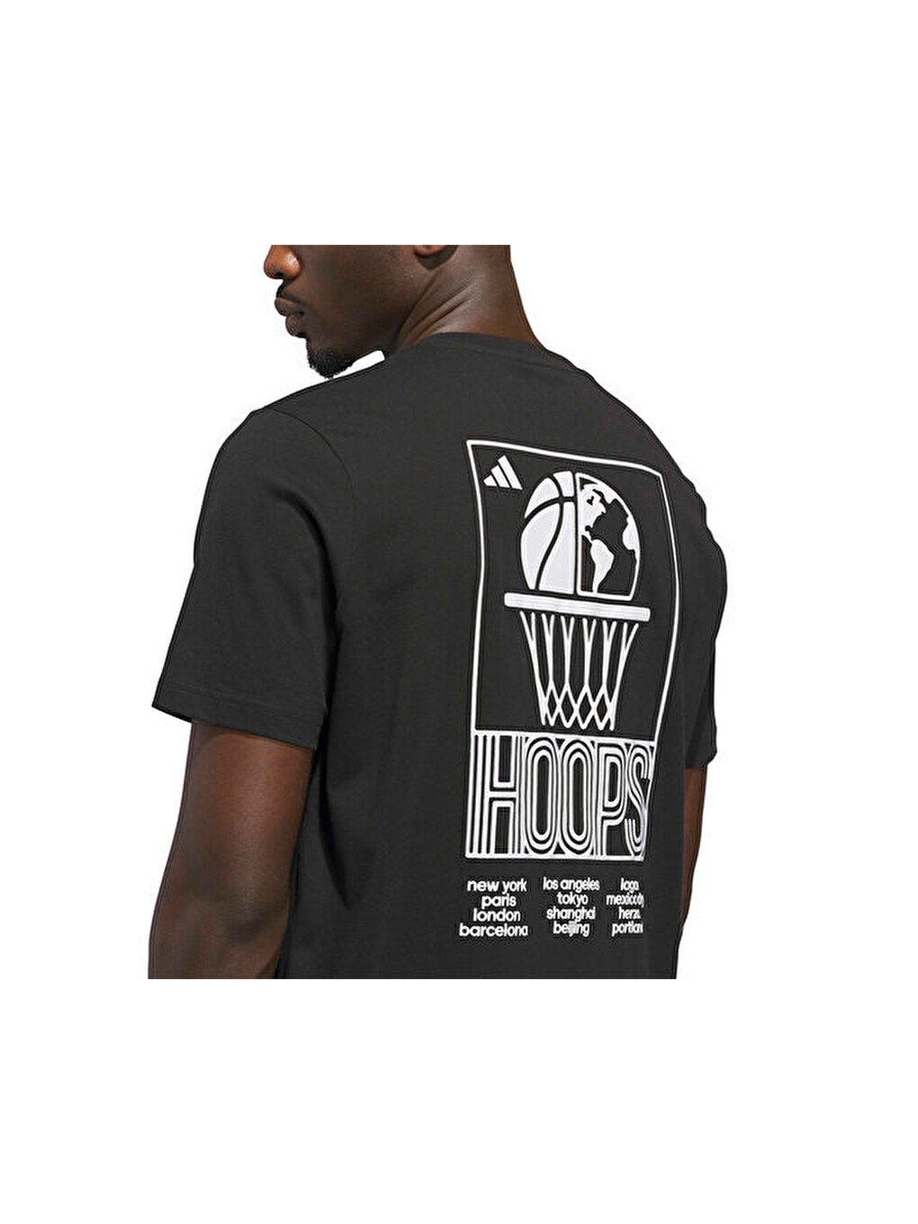 Key City Wrld T Erkek Basketbol Tişörtü Kc9255 Siyah-3