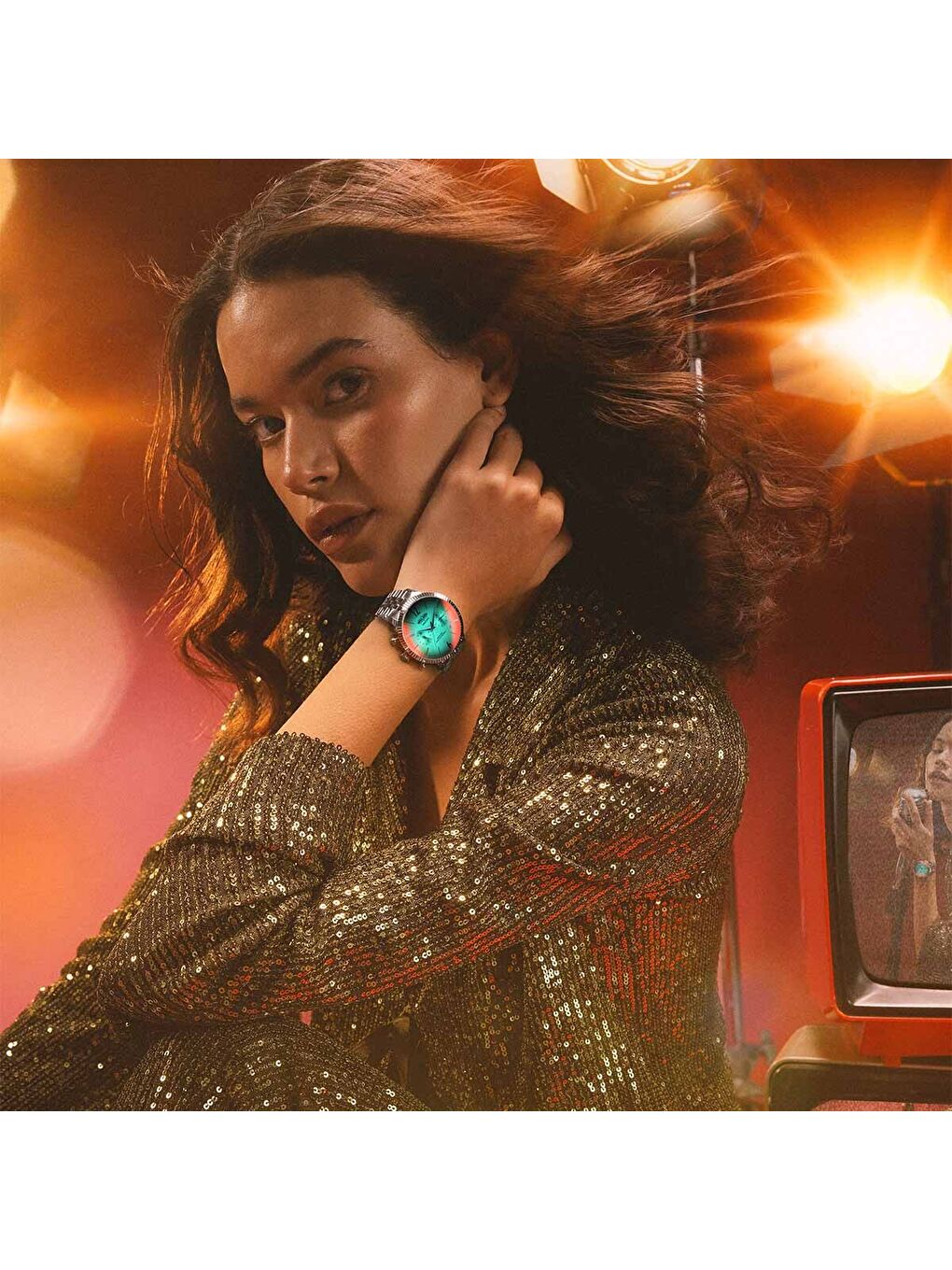 Gri WWRC647 Kadın Kol Saati-4