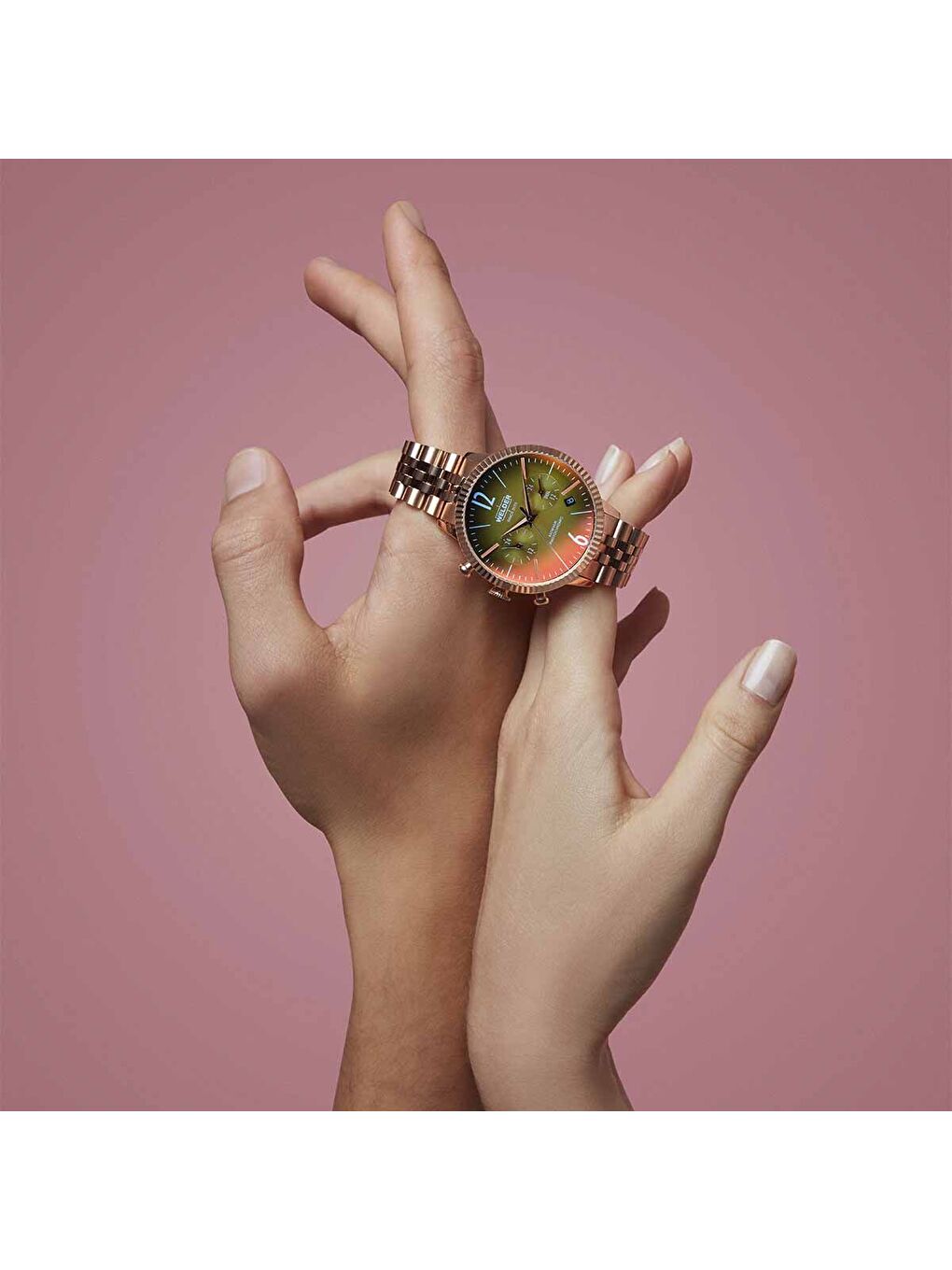 Pembe WWRC653 Kadın Kol Saati-4