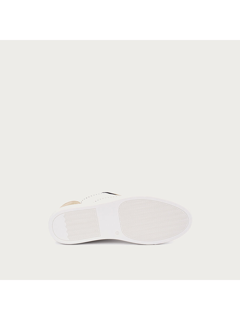 Beyaz Erkek 29M2 LEATHER SNEAKERS WITH DETAILS-4