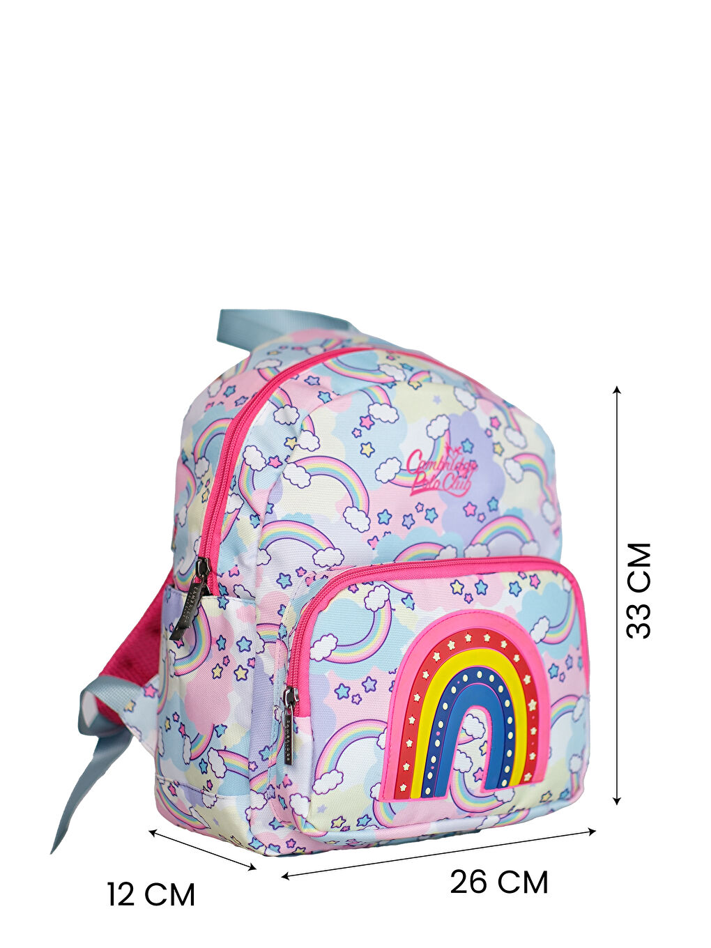 Rainbow Ön Cepli Kız Çocuk Anaokul Çantası-4