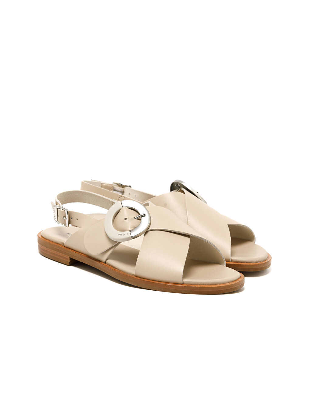 Beyaz Kadın Sandalet 85P6 LONDON-S Oyster-1