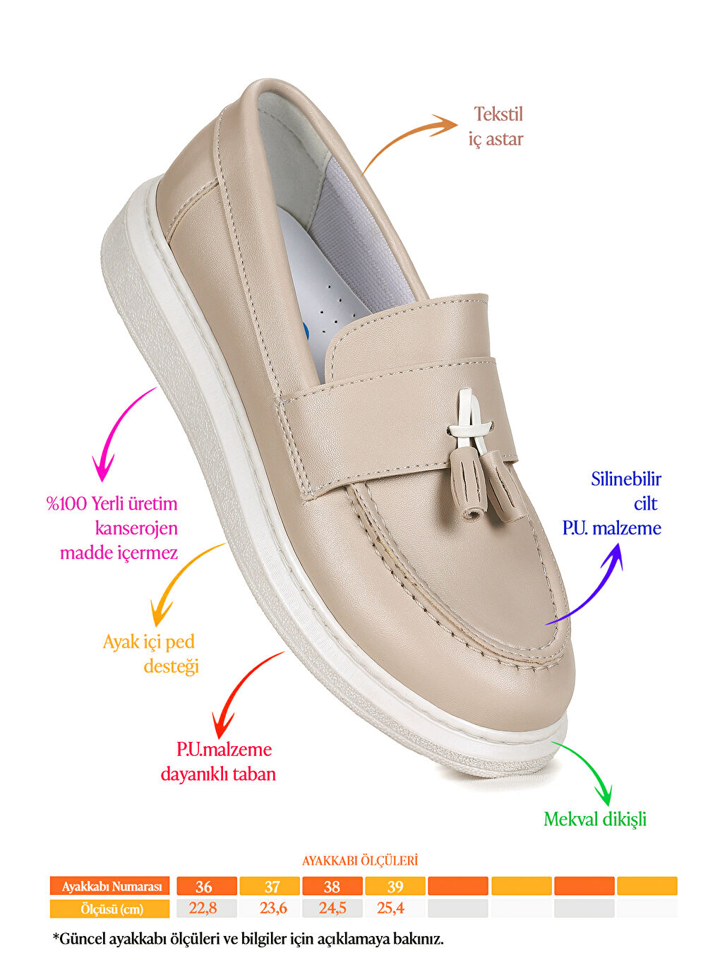 Ekru Tula Cilt Fiyonklu Erkek Çocuk Sünnet Ayakkabı-1