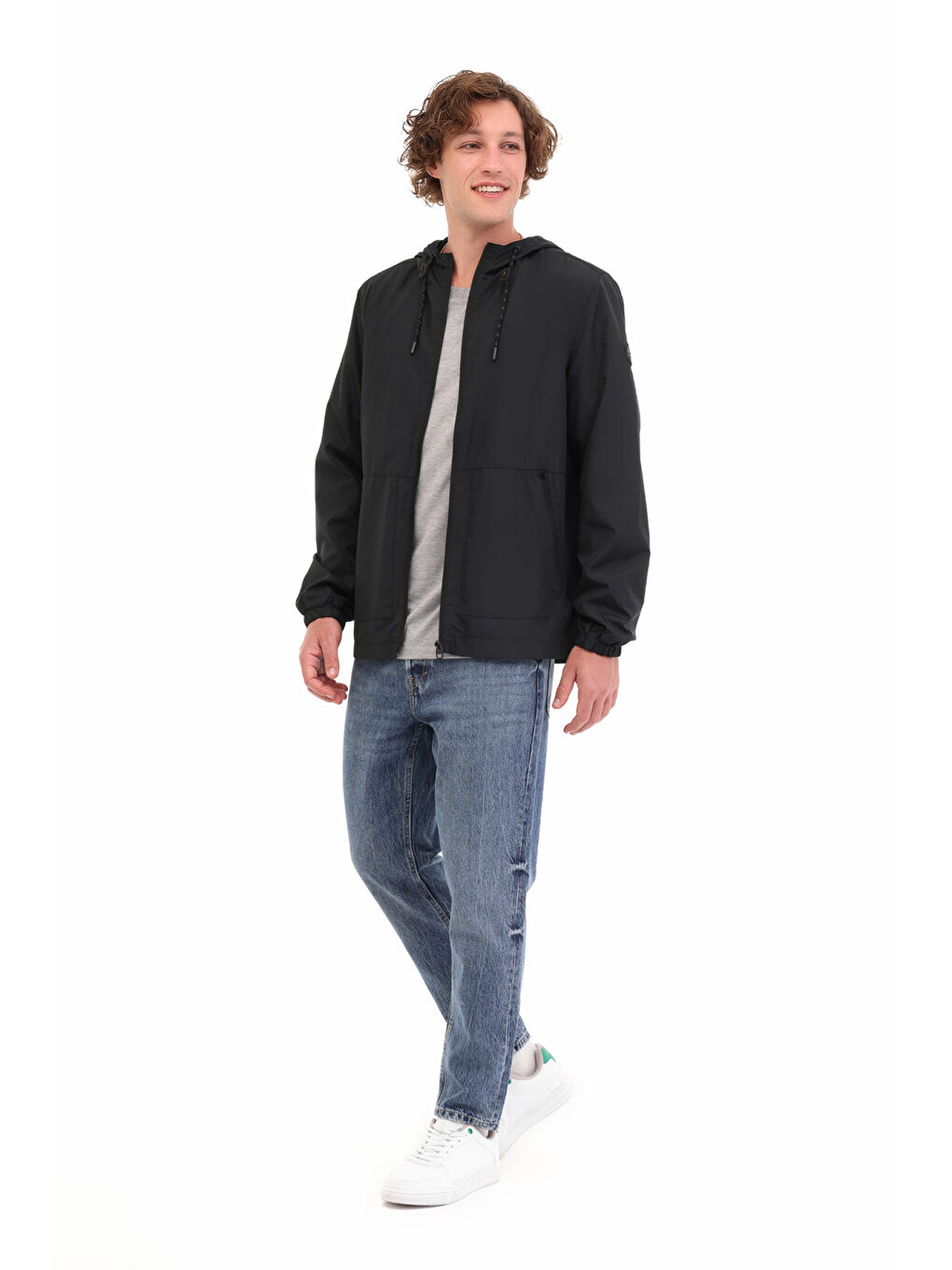 ML INDIGO 8PRF115 5PR Siyah Erkek Yağmurluk-2