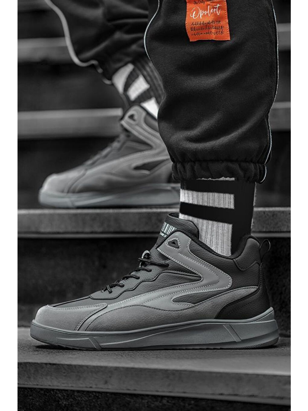 Siyah DS3.1204 Sneaker 2025 Erkek-1