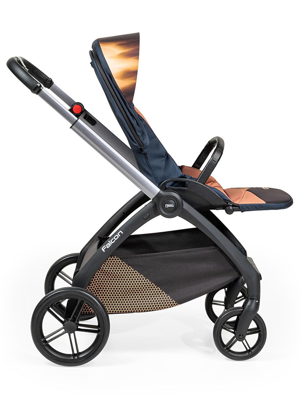 Falcon Travel Sistem Bebek Arabası - Gri Standart-3