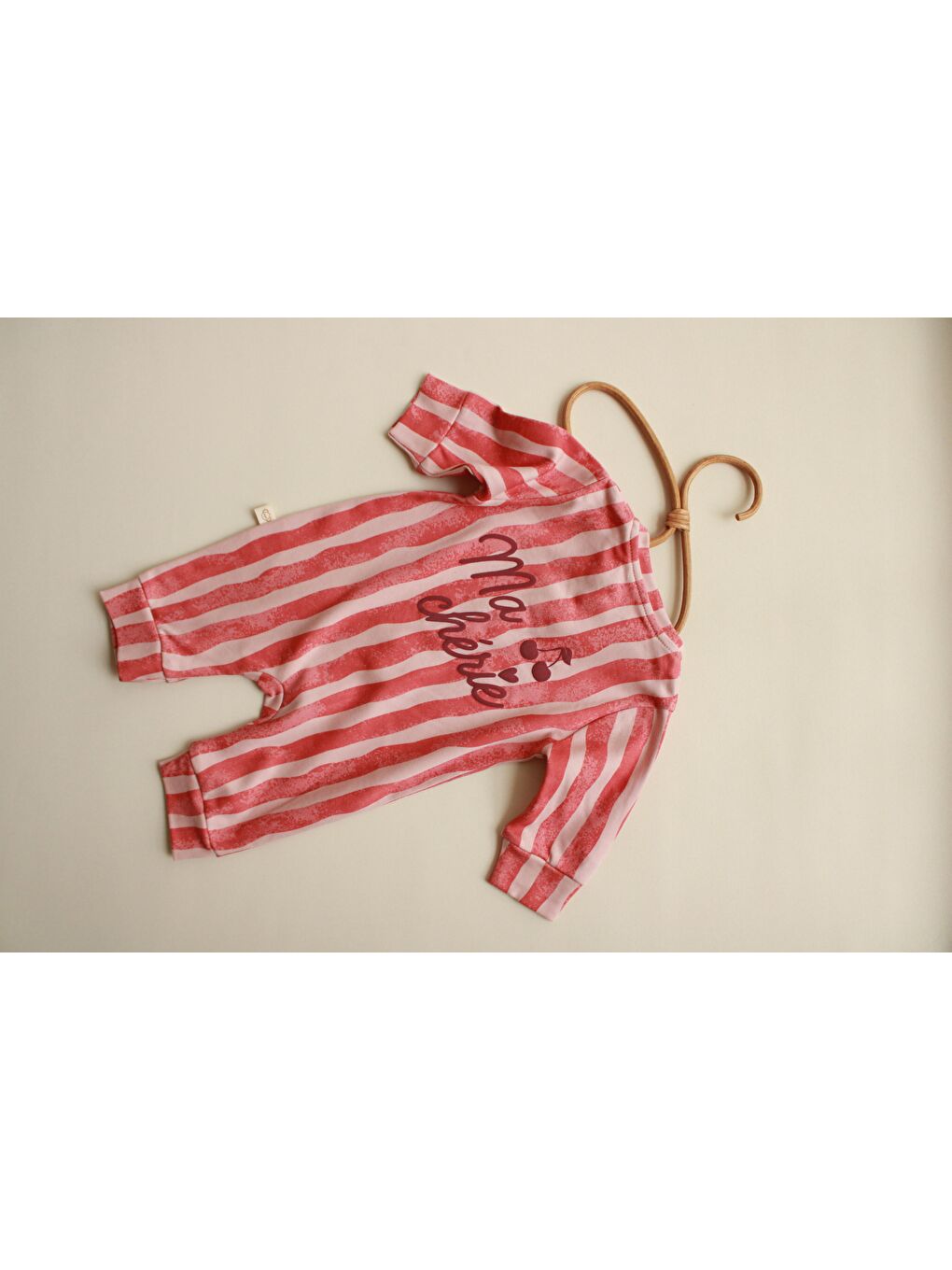 Kırmızı Ma Cherie Soft Line Serisi Tulum-5