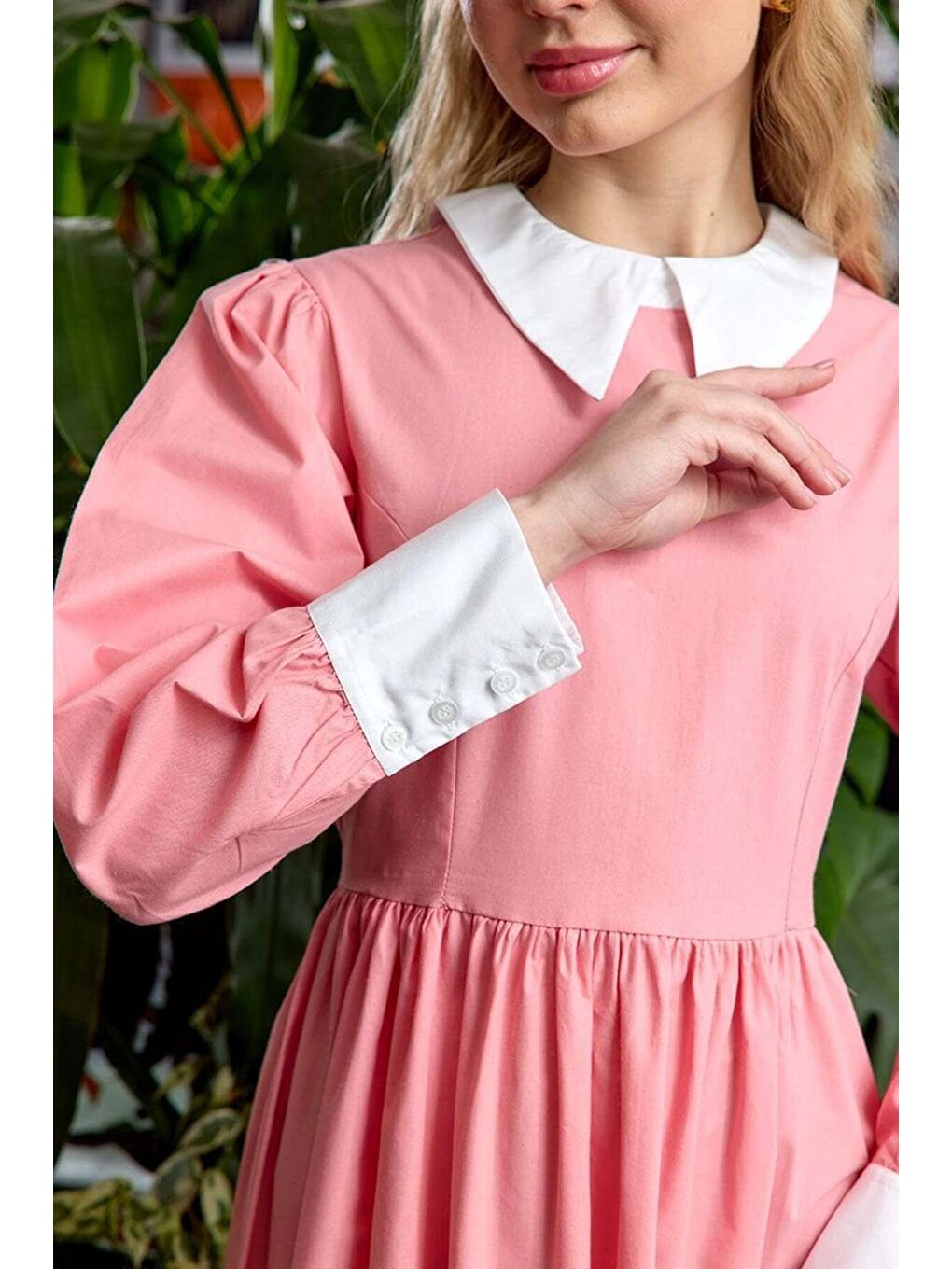 Toz Pembe Çalıkuşu Elbise-2