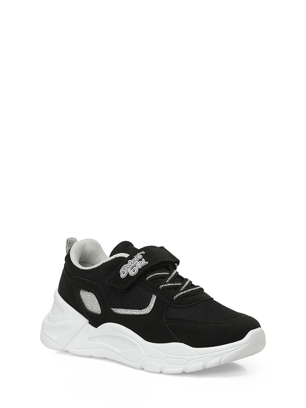 PINNER .F6FX Siyah Kız Çocuk Sneaker-1