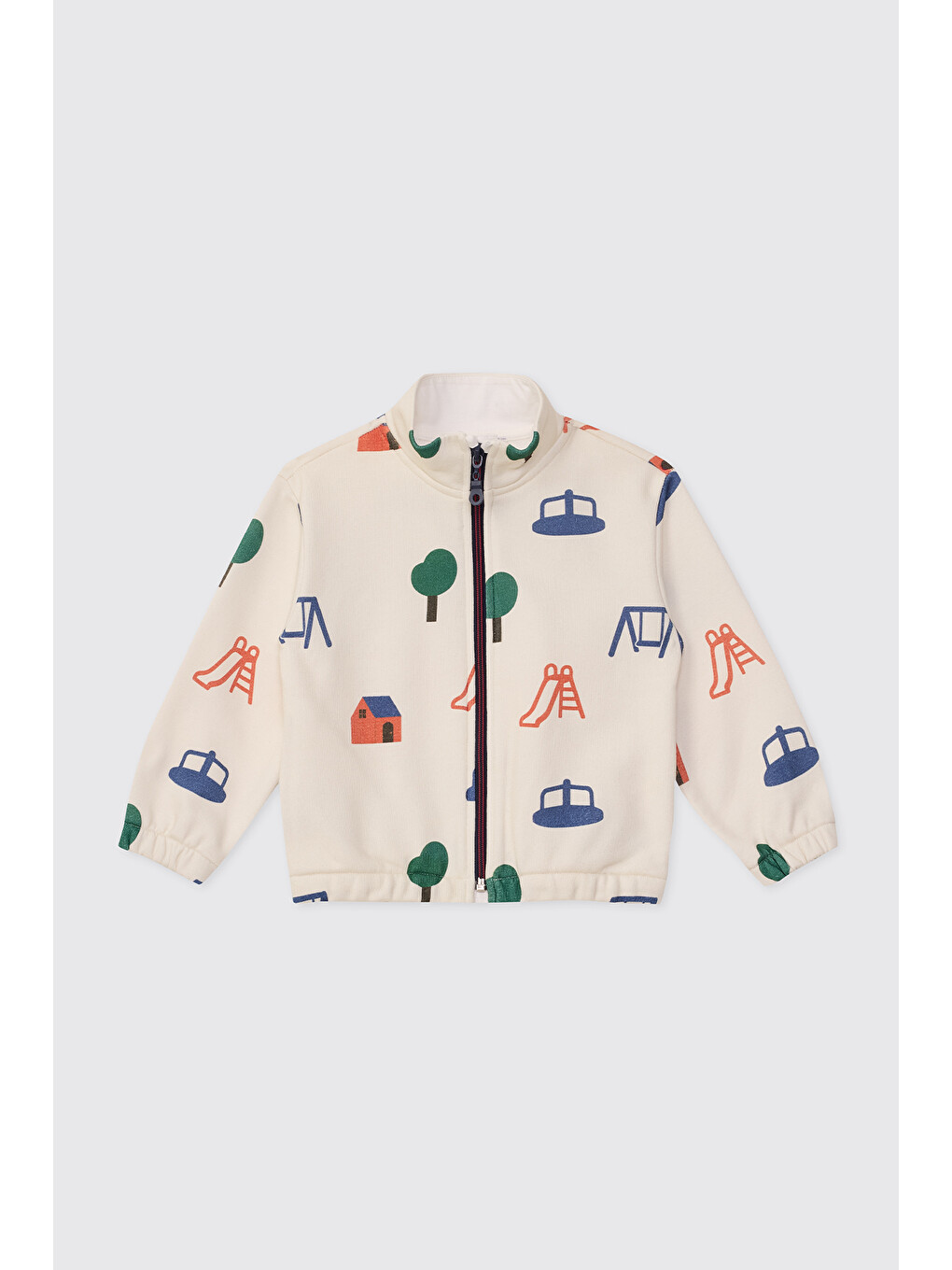 Erkek Bebek Bej Sweatshirt