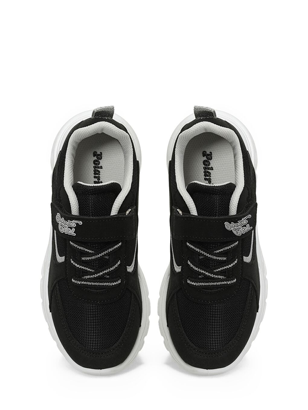 PINNER .F6FX Siyah Kız Çocuk Sneaker-3