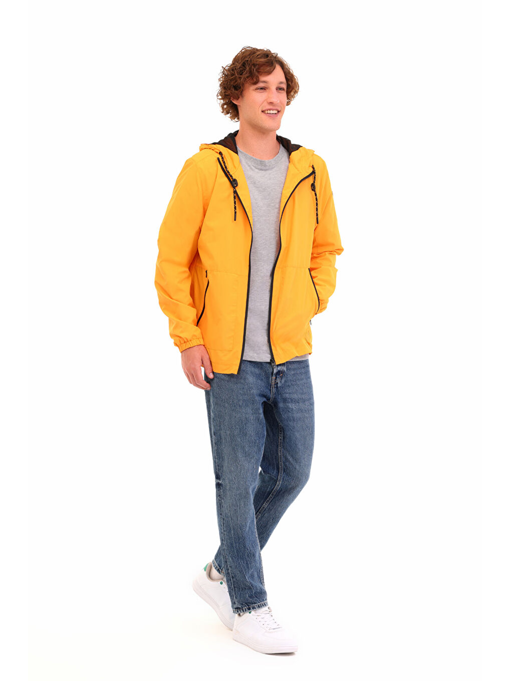 ML INDIGO 8PRF115 5PR Turuncu Erkek Yağmurluk-2