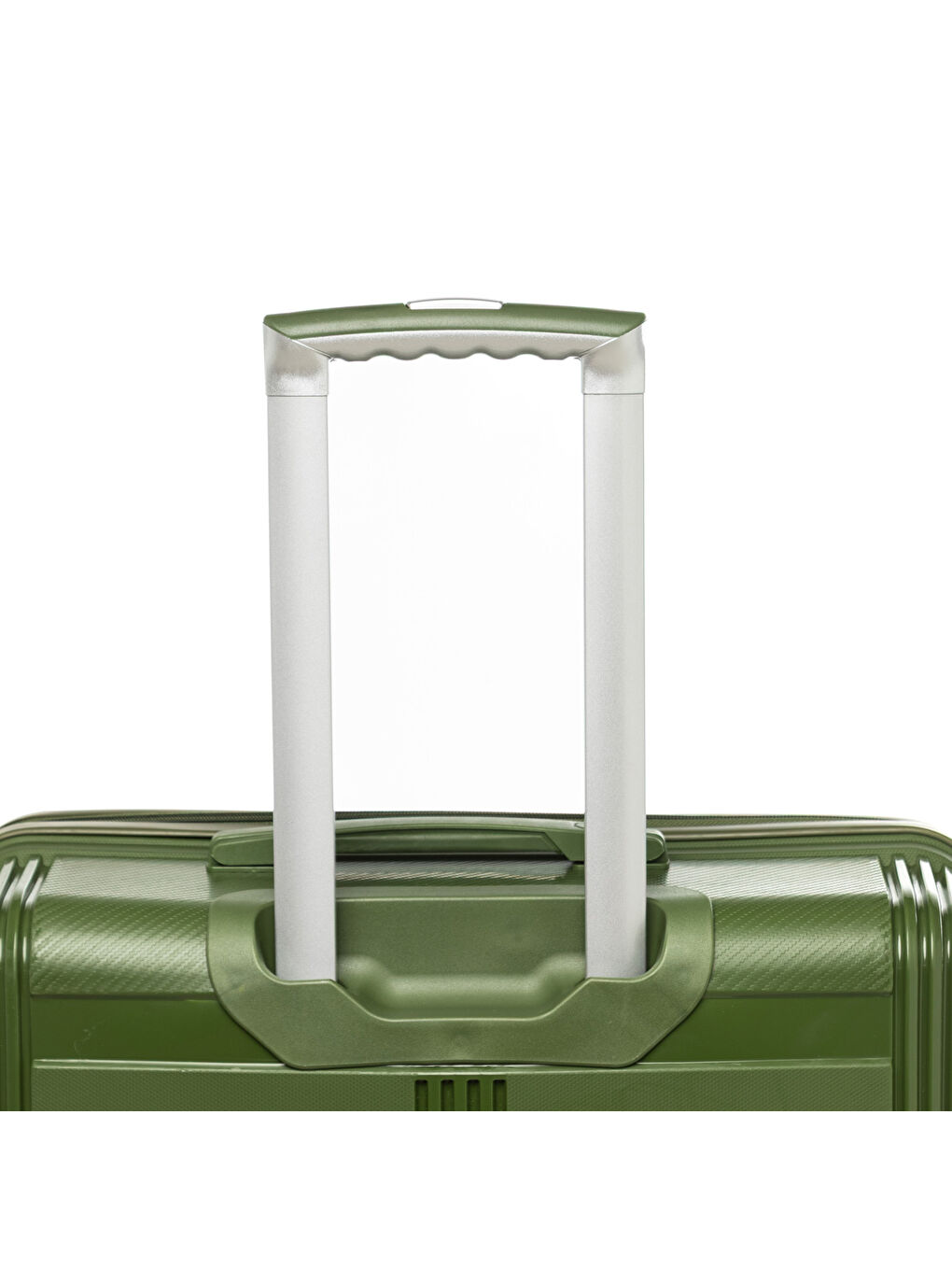 Yeşil Unisex JMY8101.05 PP Silikon Valiz Büyük Boy 78 x48x32cm Haki-4