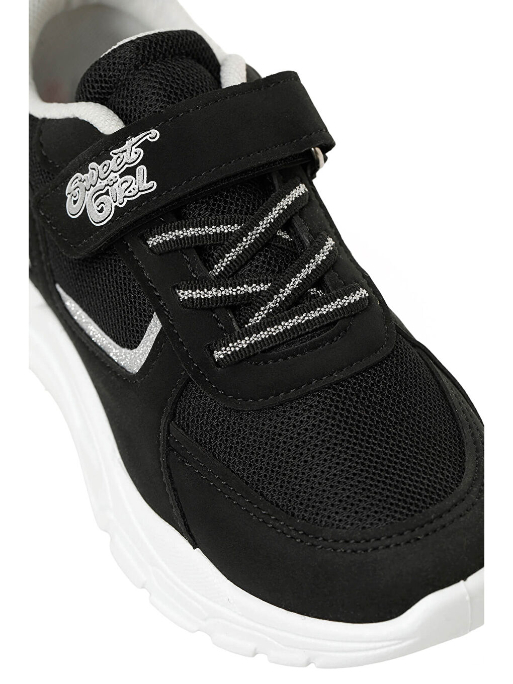 PINNER .F6FX Siyah Kız Çocuk Sneaker-6