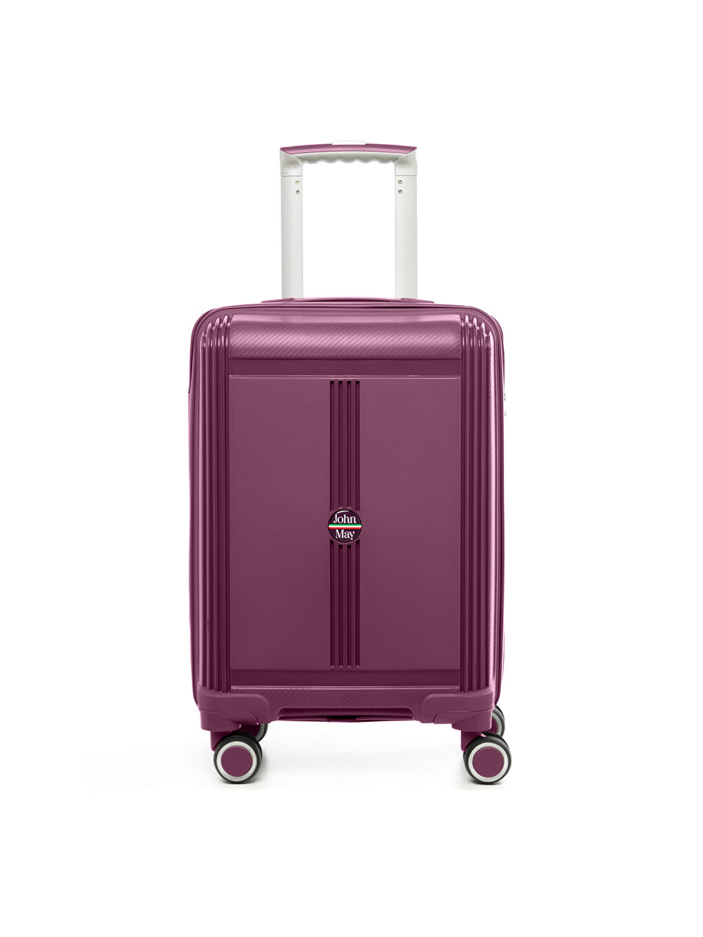Unisex JMY8101.09 PP Silikon Valiz Küçük Boy 57x35x25cm Mor