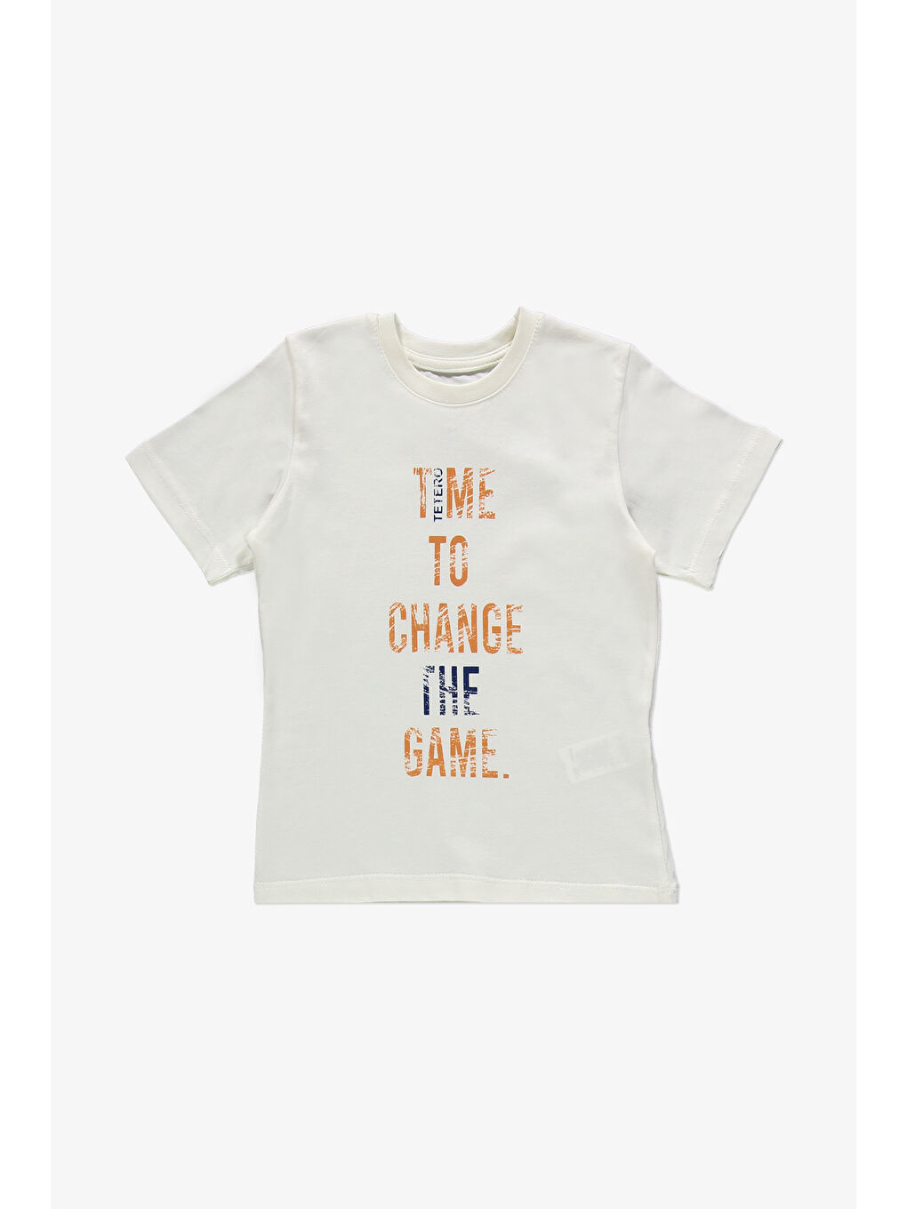 Kahverengi Gömlek ,Pantolon ,T-Shirt Daire Desen 3Parça Erkek Çocuk Takım TTR-01YVRLK-1