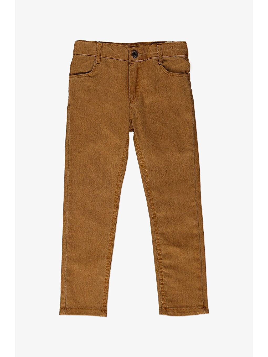 Kahverengi Gömlek ,Pantolon ,T-Shirt Daire Desen 3Parça Erkek Çocuk Takım TTR-01YVRLK-2