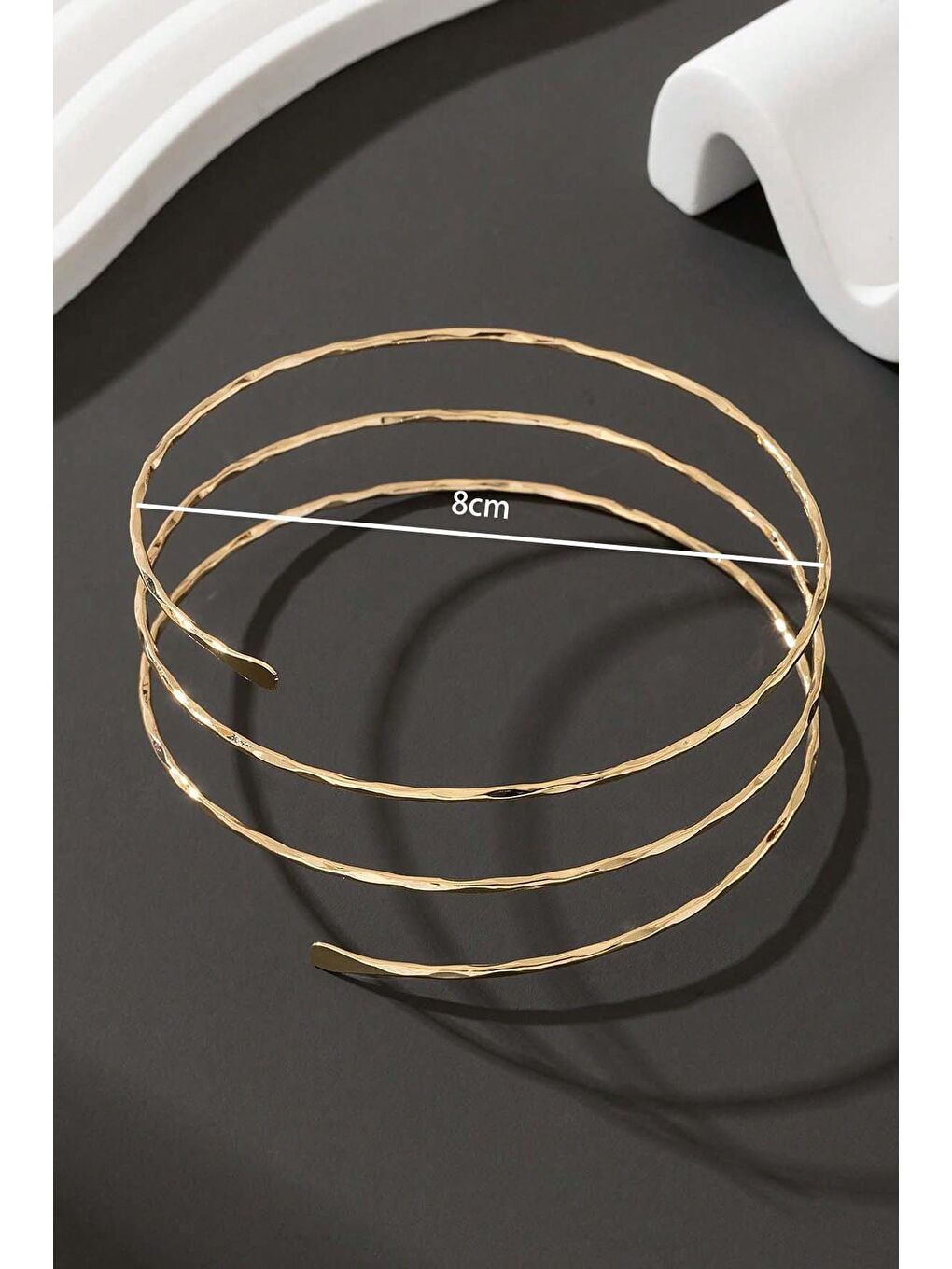 Sarı 3 Sıralı Pazu Bilekliği Kol Takısı-3