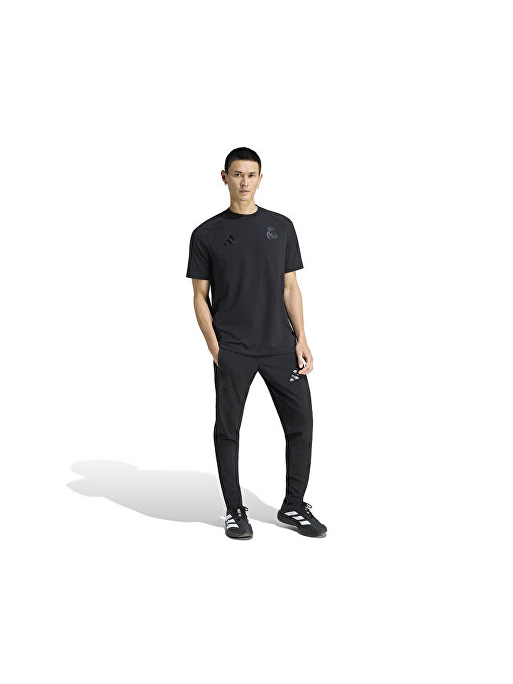 Real Tt Tee Erkek Futbol Tişörtü Kc7809 Siyah-2