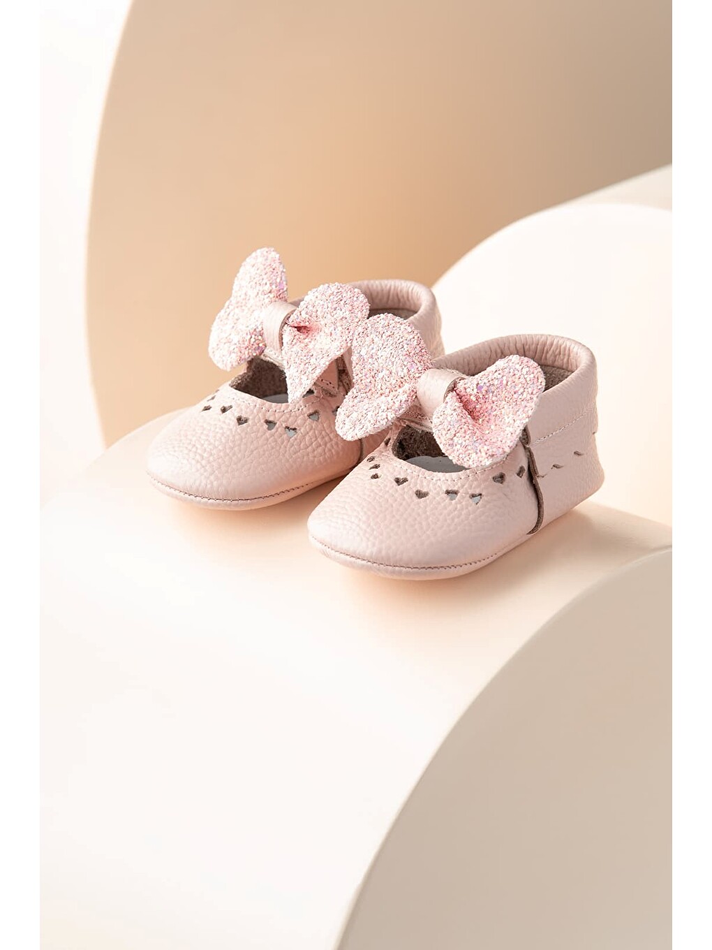 Pembe Vanessa Hakiki Deri Bebek Makosen