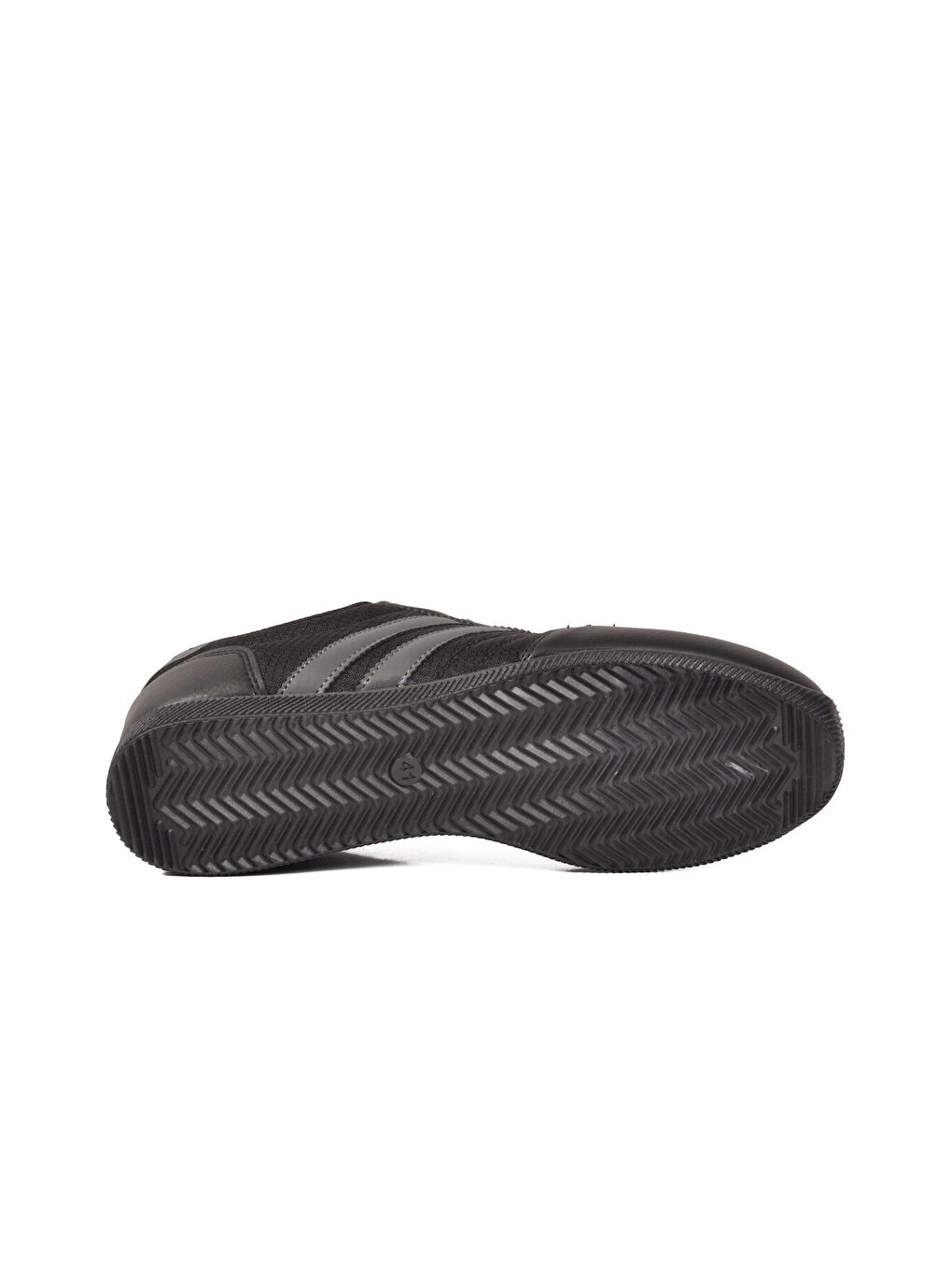 Siyah Füme Bağcıklı Hafif Esnek Erkek Spor Ayakkabı BST-2086 M-4