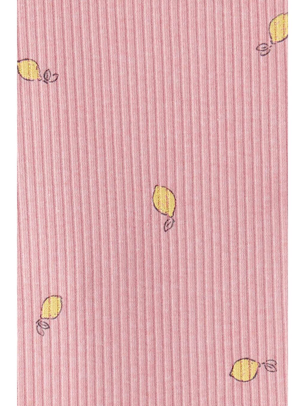 Kız Bebek Body Pantolon Set 3 Ay-24 Ay Pembe-1