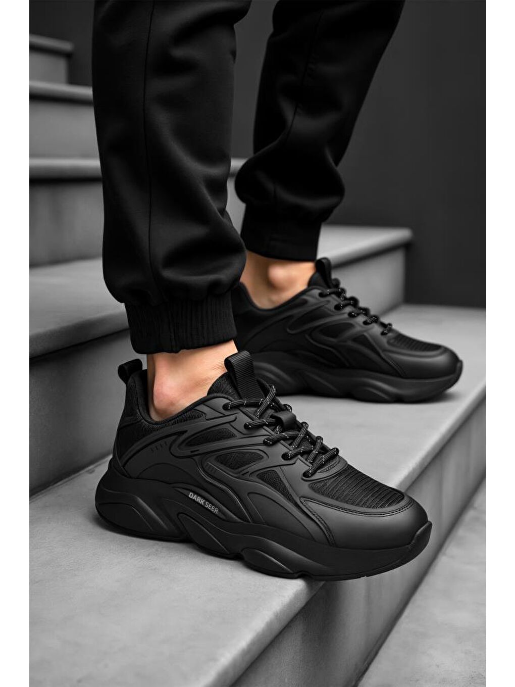 Siyah DS E STORM Sneaker 2025 Erkek-2