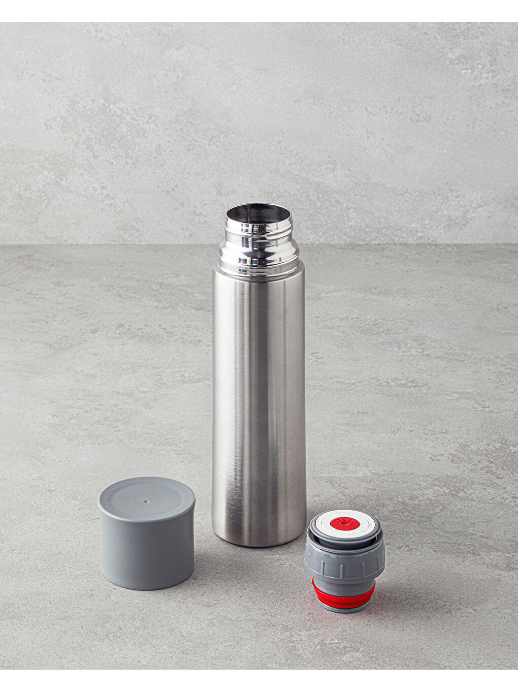 Good Mood Mona Çelik Travel Mug 500 ml Koyu Gri-1