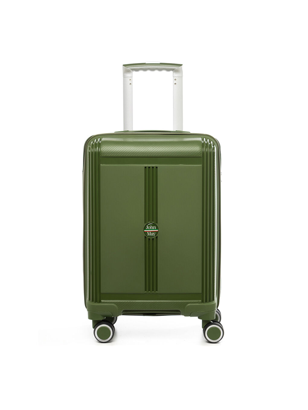 Yeşil Unisex JMY8101.05 Silikon Valiz Küçük Boy 57x35x25cm Haki