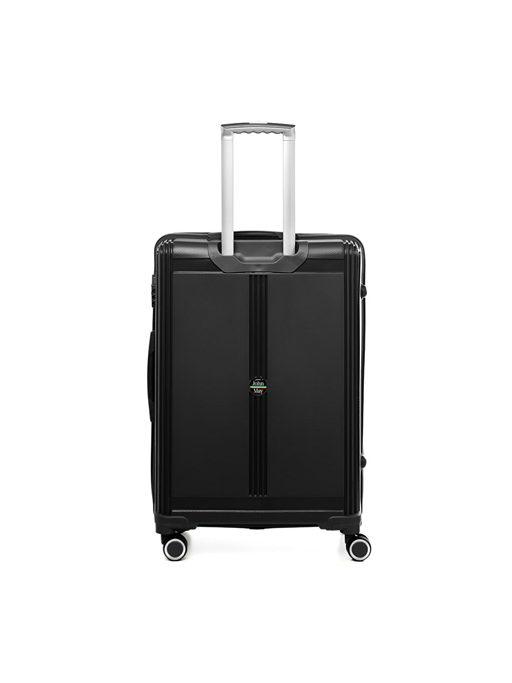 Unisex JMY8101.10 PP Silikon Valiz Büyük Boy 78 x48x32cm Siyah-2