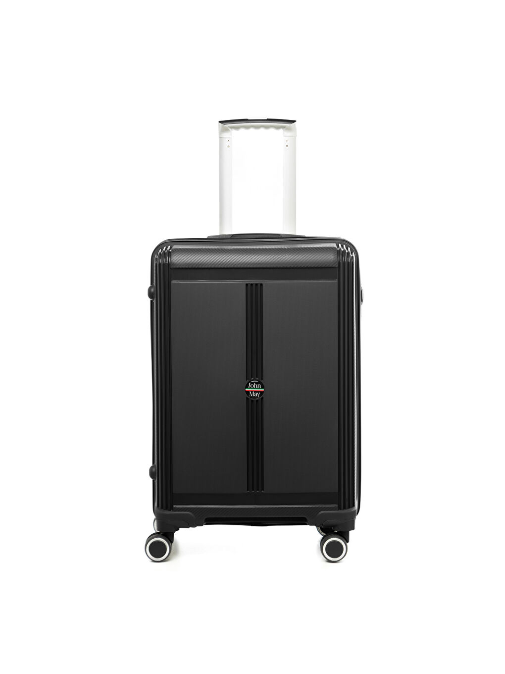 Unisex JMY8101.10 PP Silikon Valiz Orta Boy 67x41x29cm Siyah