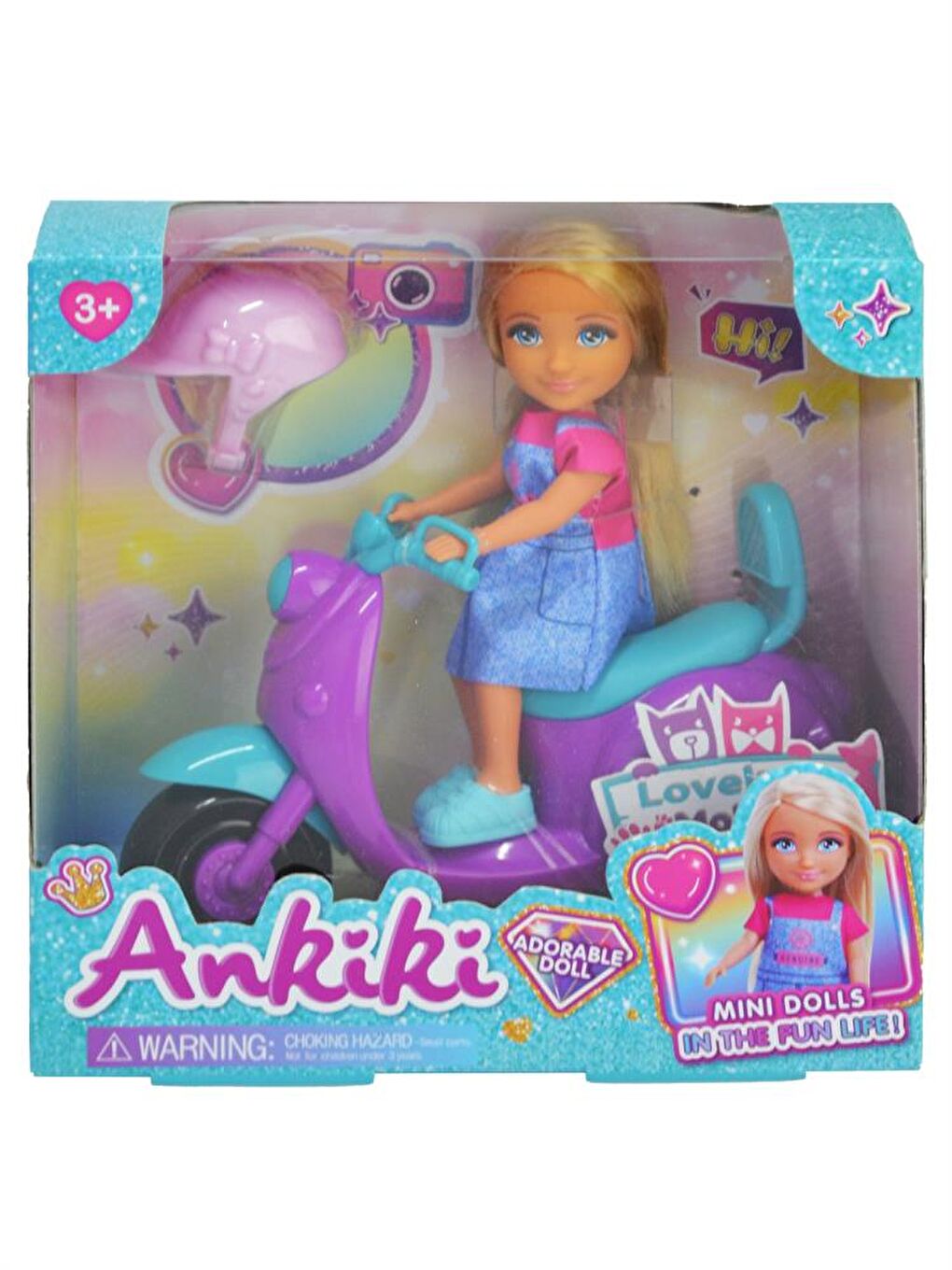 Ankiki Motosikletli Bebek