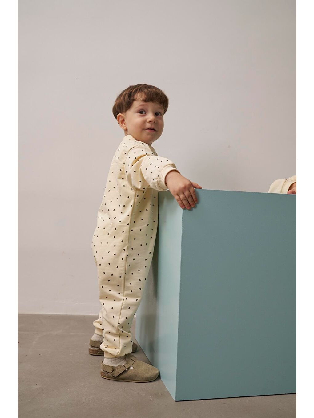 Ekru Little Spot Baby Tulum-1