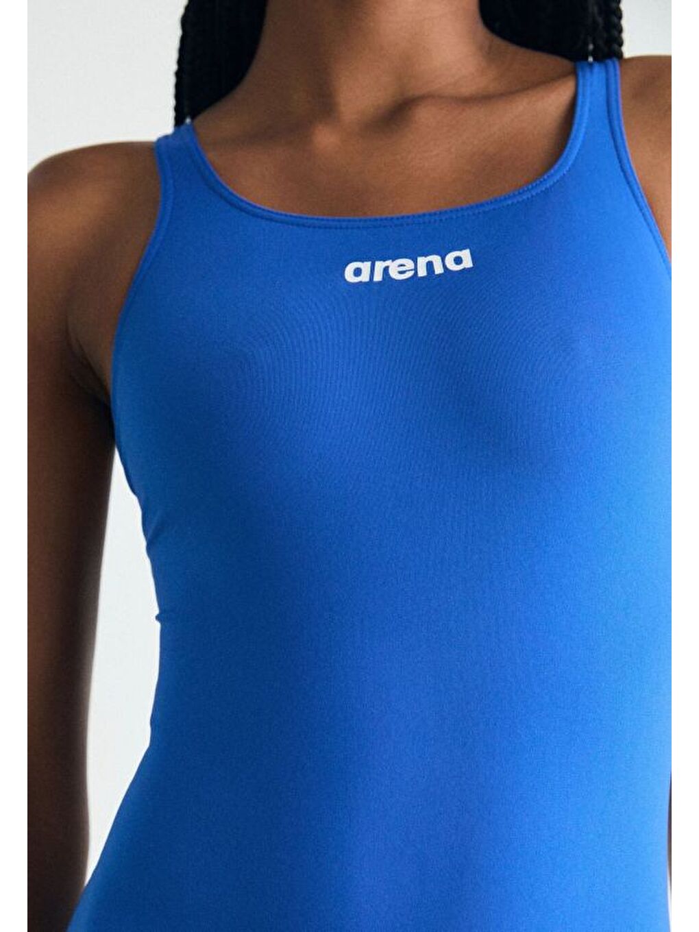 Mavi Womens Team Swimsuit Swim Pro Solid Kadın Yüzücü Mayosu 005803720-1