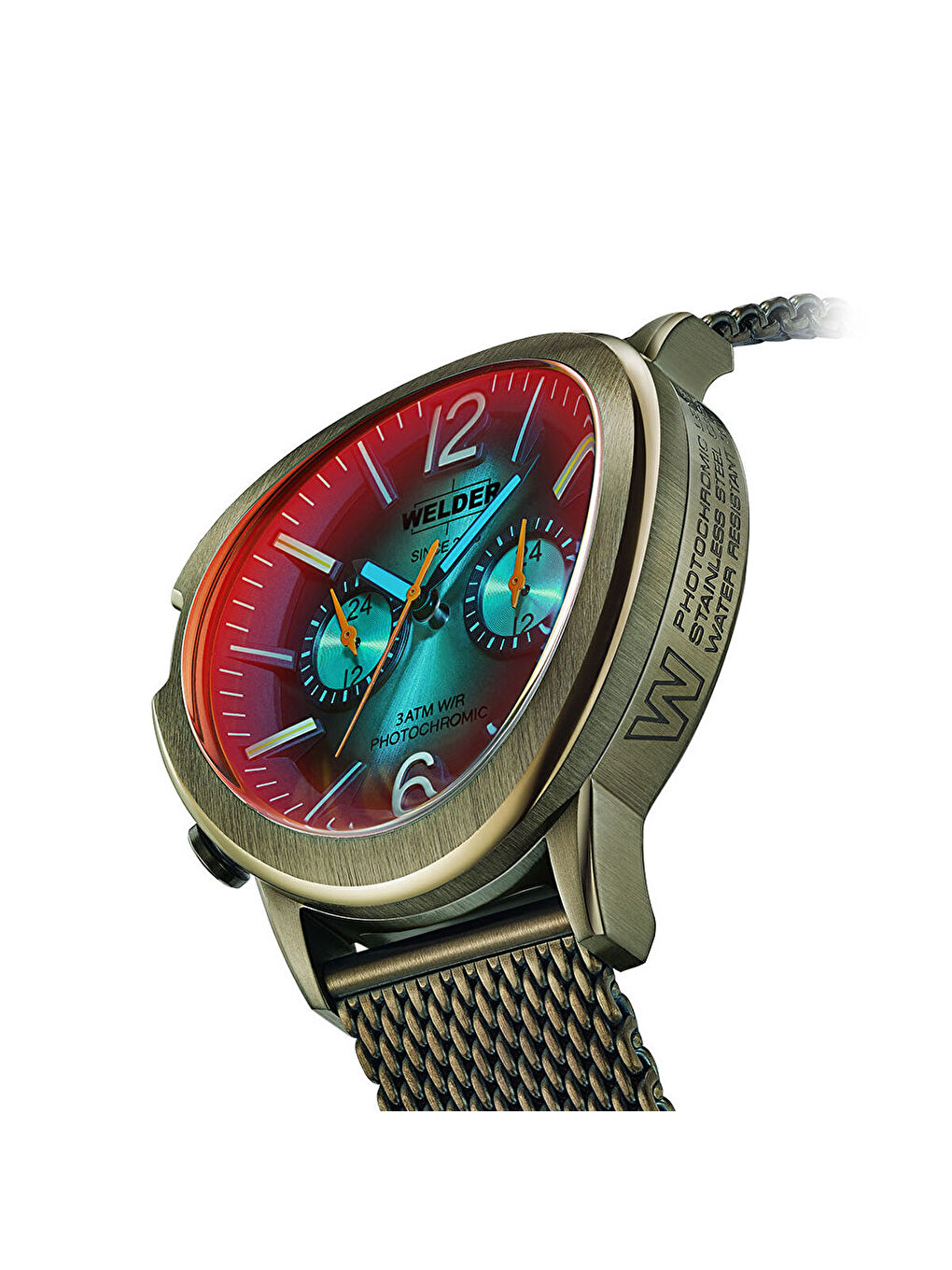 Yeşil WWMD1004 Erkek Kol Saati-4