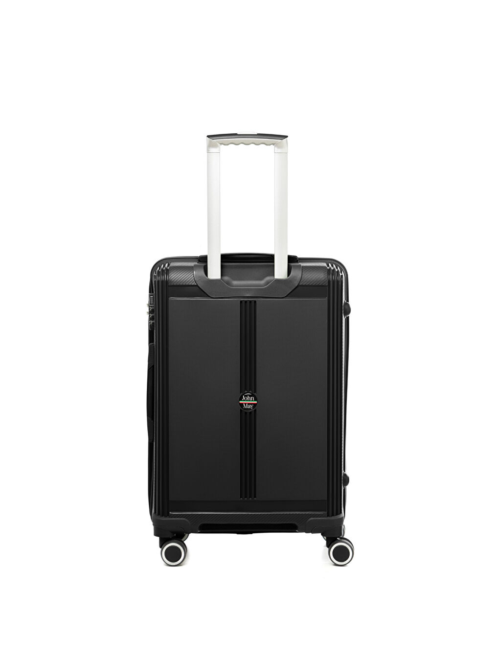 Unisex JMY8101.10 PP Silikon Valiz Orta Boy 67x41x29cm Siyah-2